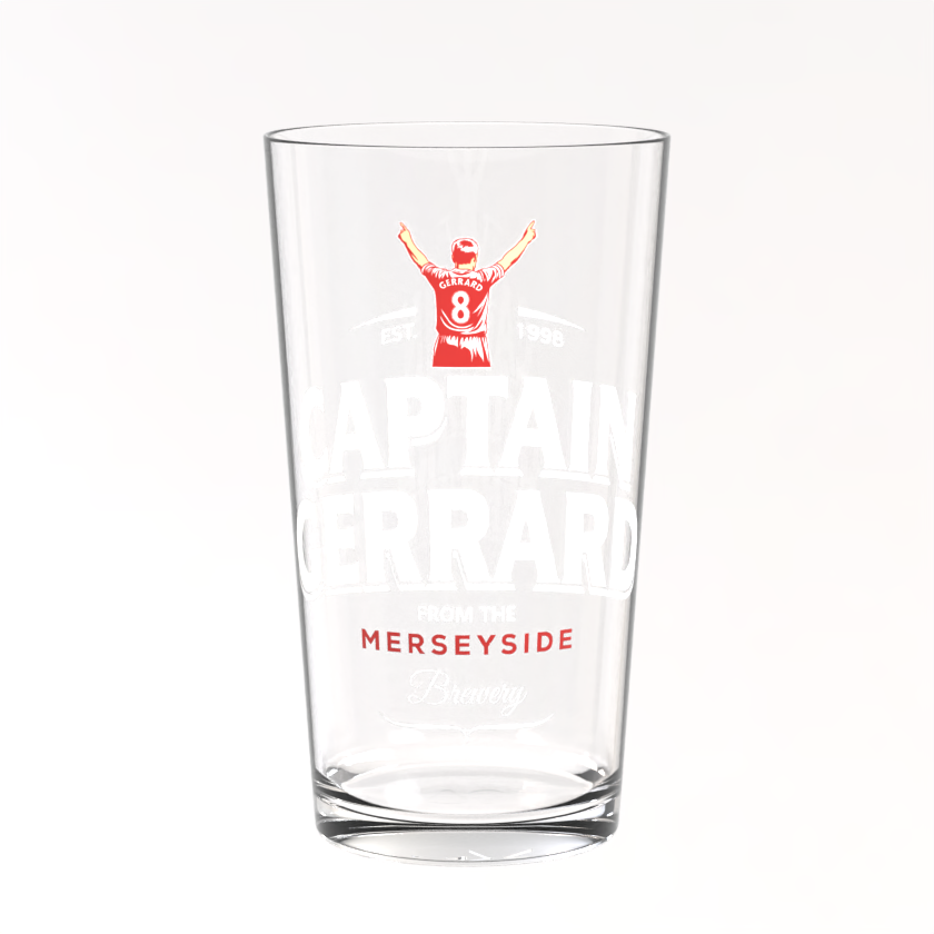 Captain Gerrard Pint Glass