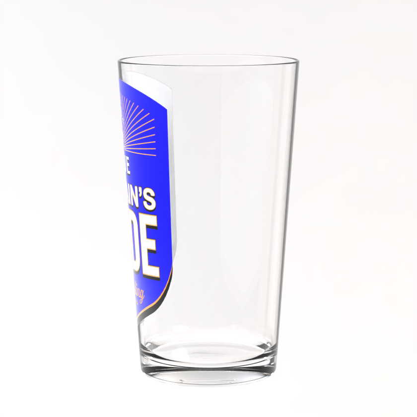 Captain Terry Pint Glass