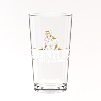 Relentless Keane Pint Glass