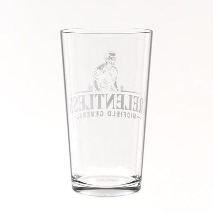 Relentless Keane Pint Glass