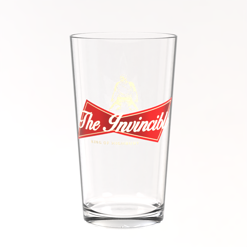 Invincible Henry Pint Glass