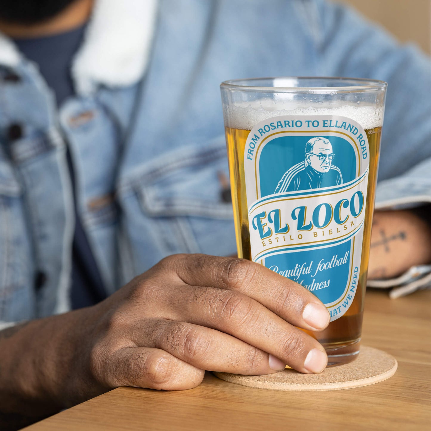 El Loco Pint Glass