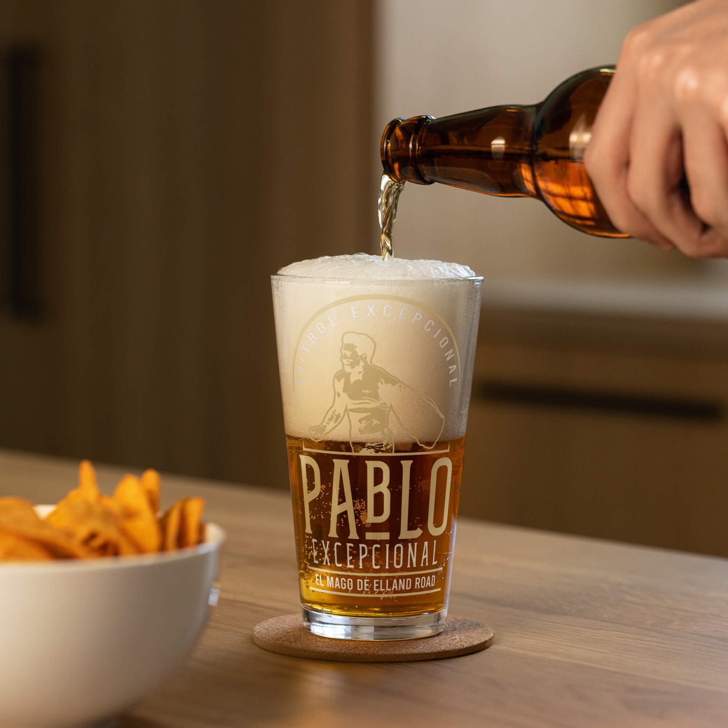 Pablo Excepcional Pint Glass