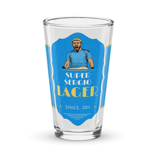 Super Sergio Pint Glass