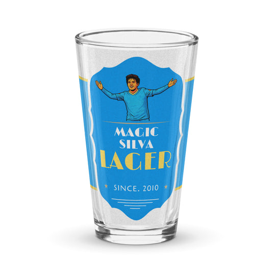 Magic Silva Pint Glass