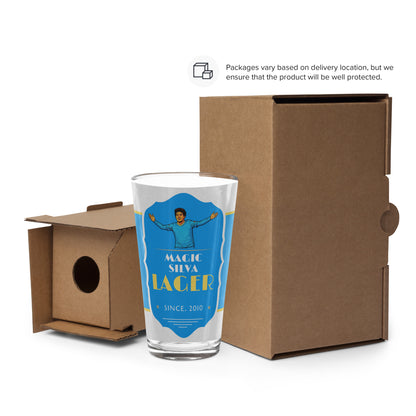 Magic Silva Pint Glass