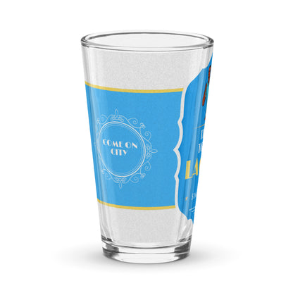 Titan Toure Pint Glass