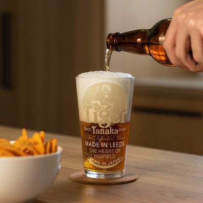 Tiger Tanaka Pint Glass